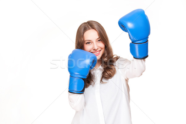 Bring on the fight. Stock photo © lithian
