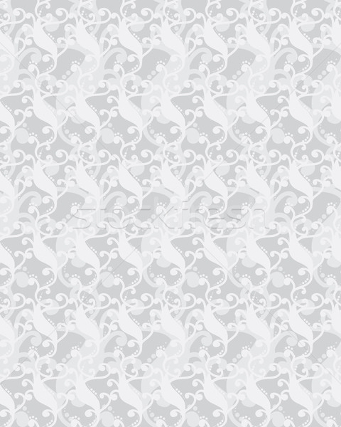 Neutral floral remolino curva curvas Foto stock © LittleCuckoo