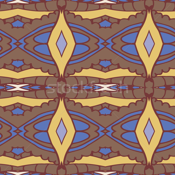 Abstract ornamento pattern caleidoscopio effetto senza soluzione di continuità Foto d'archivio © LittleCuckoo
