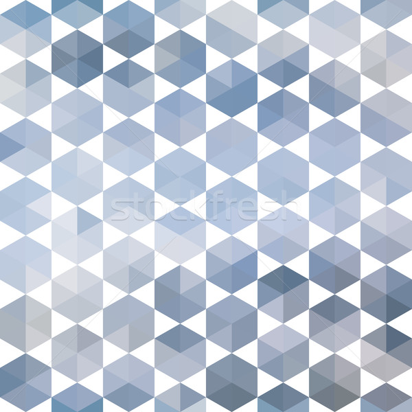 Retro pattern of geometric hexagon shapes Stock photo © LittleCuckoo