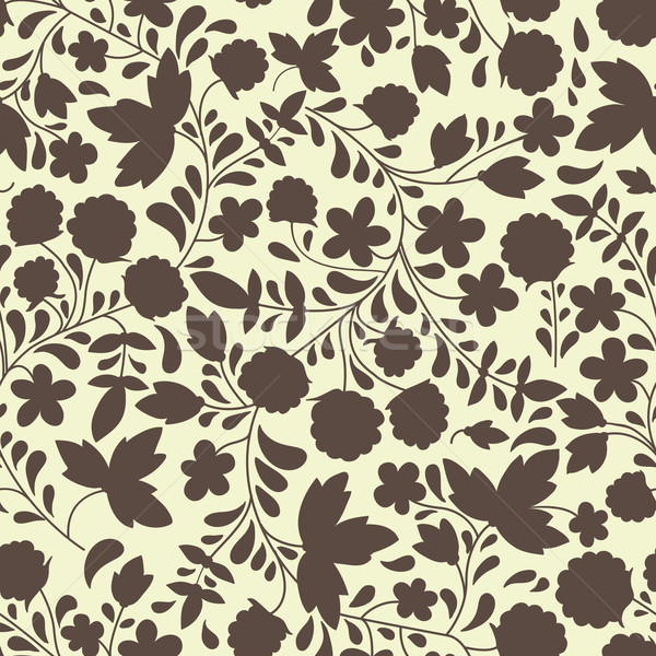 Seamless raspberry pattern. Vector illustration. Stock photo © LittleCuckoo