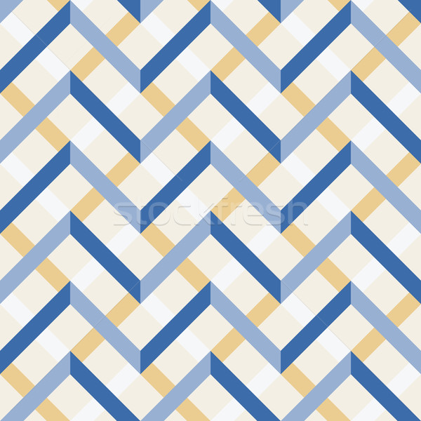 zig zag vector pattern. ethnic seamless ornament Stock photo © LittleCuckoo