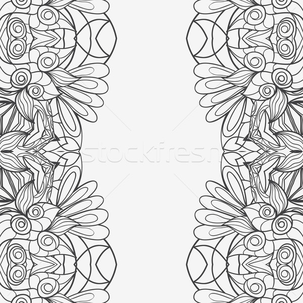 抽象的な シームレス 飾り パターン 万華鏡 効果 ストックフォト © LittleCuckoo