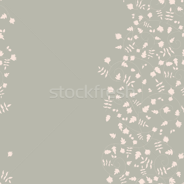 Stock photo: Cornflower pattern. Vector seamless texture