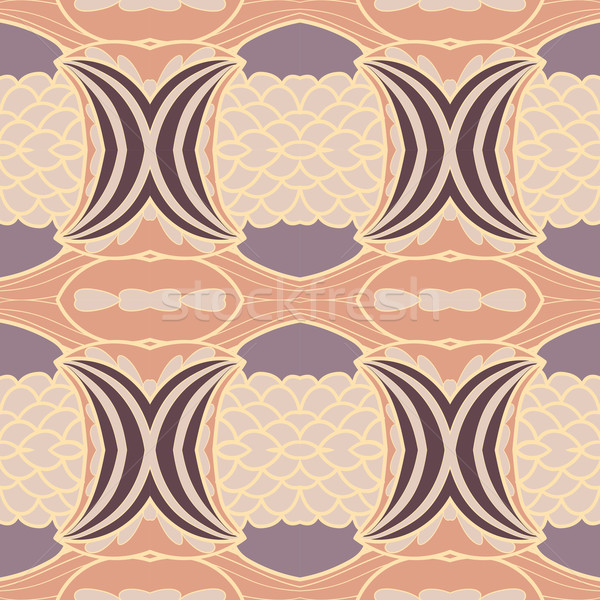 Stock photo: Abstract ornament pattern. kaleidoscope effect.