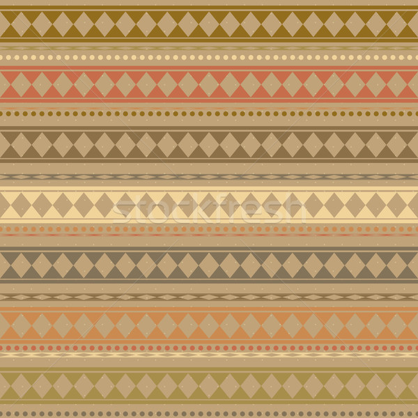 Abstract ethnic texture, seamless fabric pattern Stock photo © LittleCuckoo