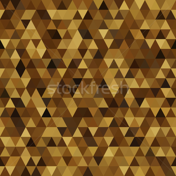 Háromszög utánzás arany végtelenített absztrakt fényes Stock fotó © LittleCuckoo