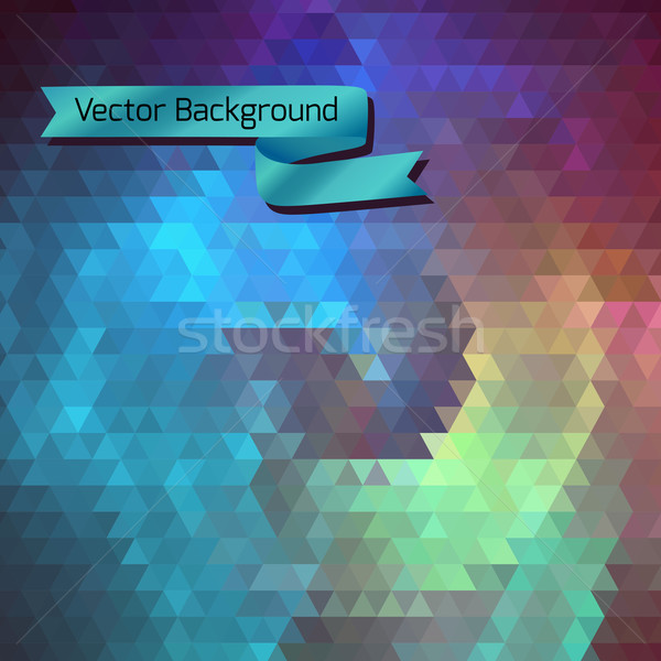 Abstract background of the triangles Stock photo © LittleCuckoo