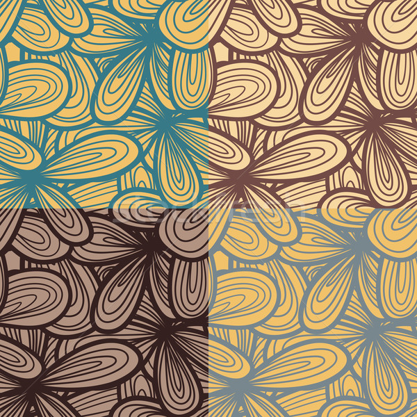Seamless abstract hand-drawn texture Stock photo © LittleCuckoo