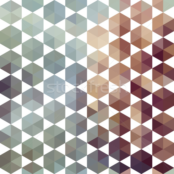 Retro pattern of geometric shapes Stock photo © LittleCuckoo