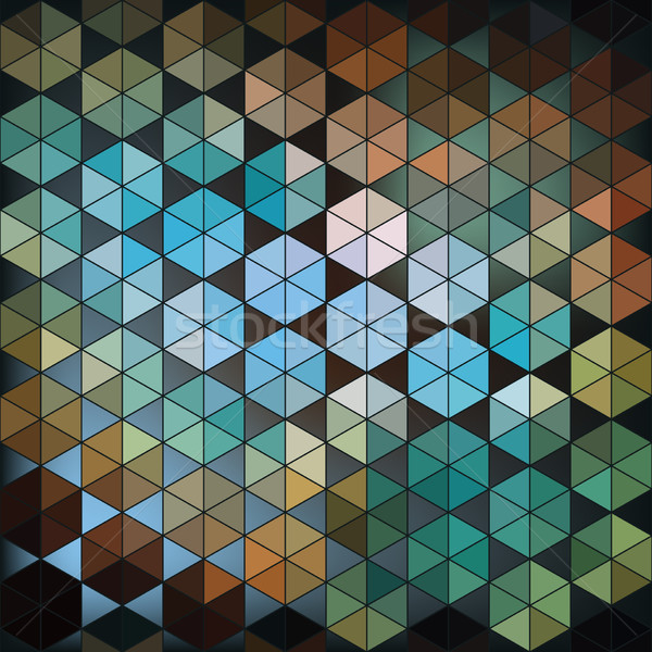 Geometric hexagon abstract background Stock photo © LittleCuckoo