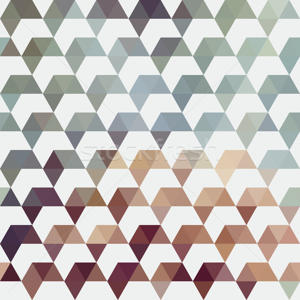 Retro pattern of geometric shapes Stock photo © LittleCuckoo