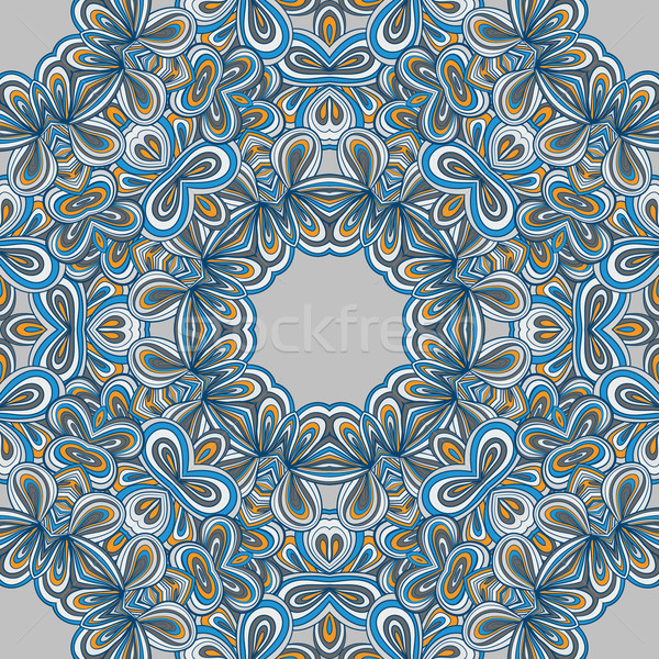 Abstract seamless hand-drawn pattern. Stock photo © LittleCuckoo