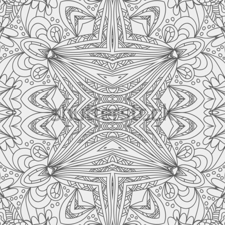 Abstract senza soluzione di continuità ornamento pattern caleidoscopio effetto Foto d'archivio © LittleCuckoo