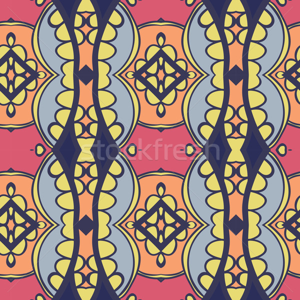 Stock foto: Abstrakten · Ornament · Wirkung · Muster · Kaleidoskop