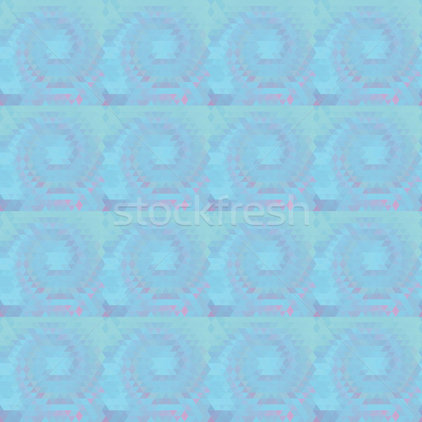 Yanılsama girdap soyut mavi renk geometrik Stok fotoğraf © LittleCuckoo