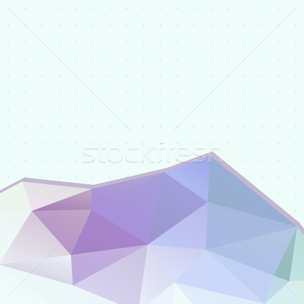 Abstract background of triangles and points Stock photo © LittleCuckoo