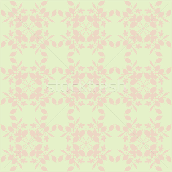 beige floral wallpaper Stock photo © LittleCuckoo