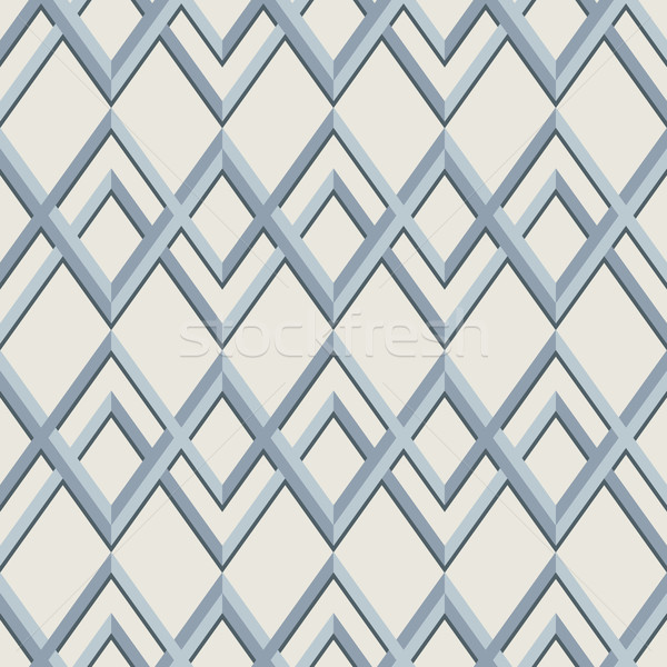 zig zag vector pattern. ethnic seamless ornament Stock photo © LittleCuckoo