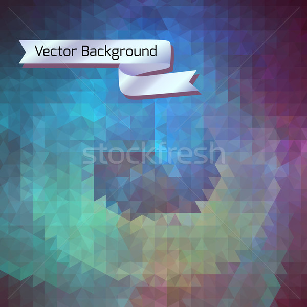 Abstract background of the triangles Stock photo © LittleCuckoo