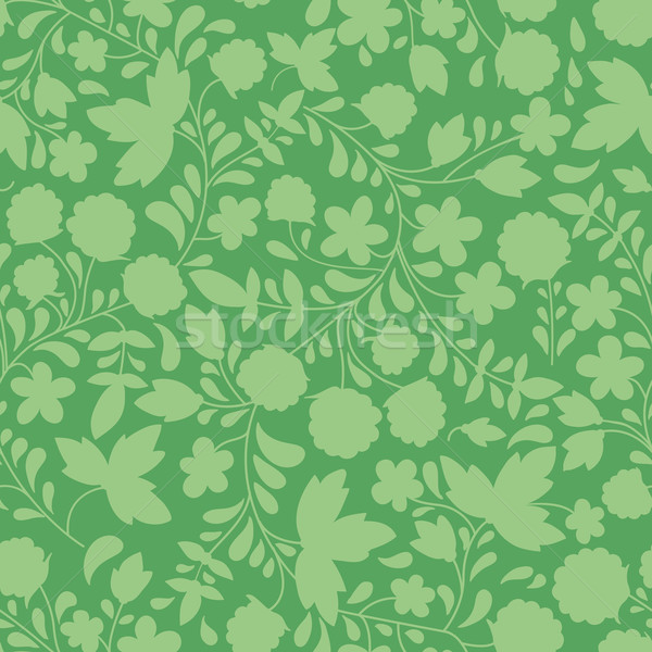 Seamless raspberry pattern. Vector illustration. Stock photo © LittleCuckoo