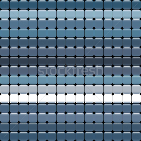 seamless blue texture of squares with glare. Stock photo © LittleCuckoo