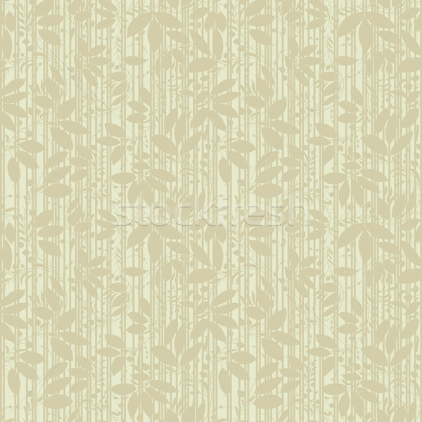 Beige planta silueta siluetas plantas Foto stock © LittleCuckoo