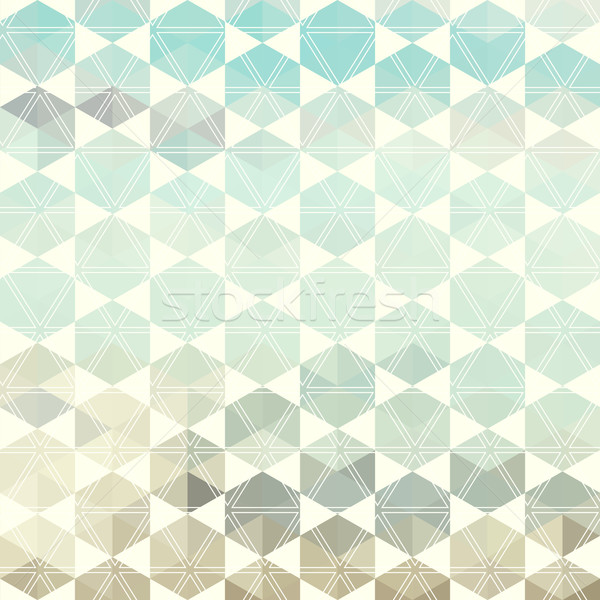 Retro pattern of geometric shapes Stock photo © LittleCuckoo