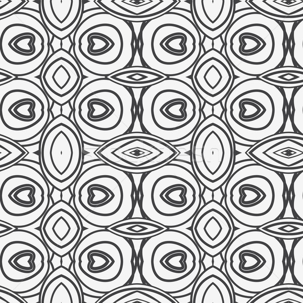 Abstract senza soluzione di continuità ornamento pattern caleidoscopio effetto Foto d'archivio © LittleCuckoo
