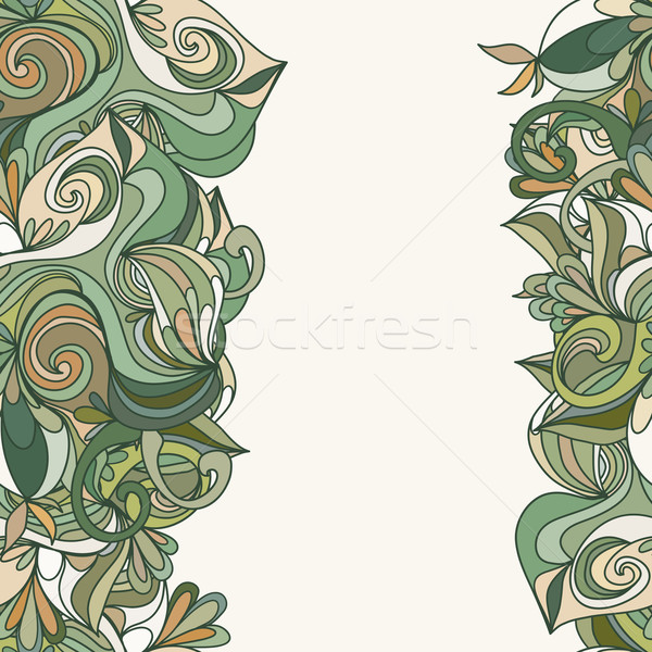 Hand-drawn abstract seamless pattern Stock photo © LittleCuckoo