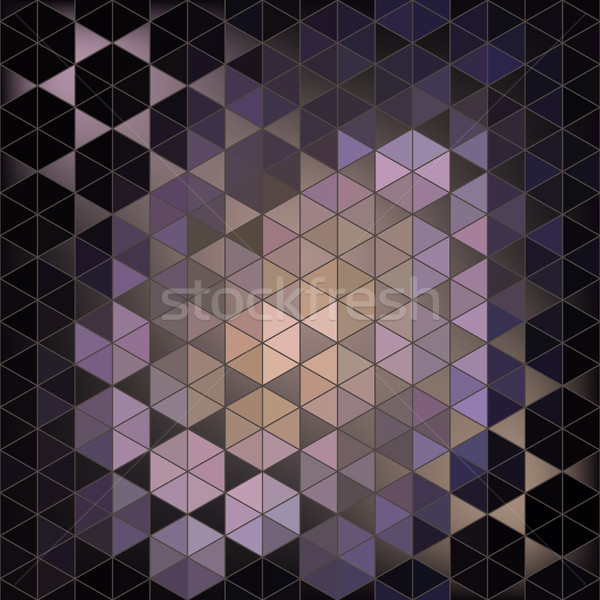 Stock photo: Geometric hexagon abstract background