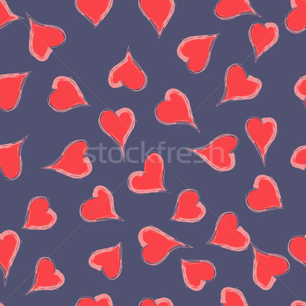 Texture coeurs Valentin accueil fête [[stock_photo]] © LittleCuckoo