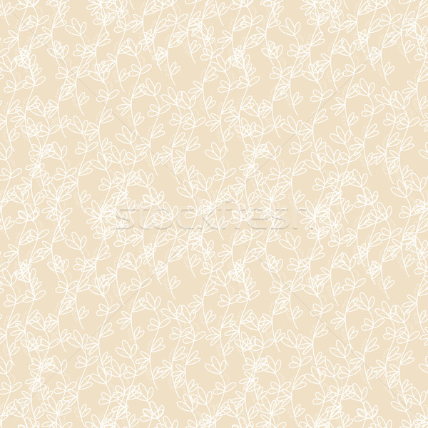 Neutral floral swirl Kurve Wirbel Kurven Stock foto © LittleCuckoo