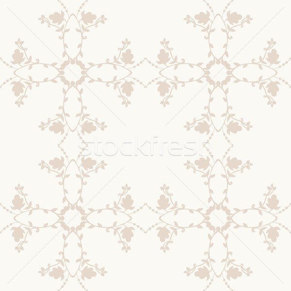 Neutral floral remolino curva curvas Foto stock © LittleCuckoo