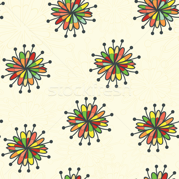 Color flor neutral beige patrones Foto stock © LittleCuckoo