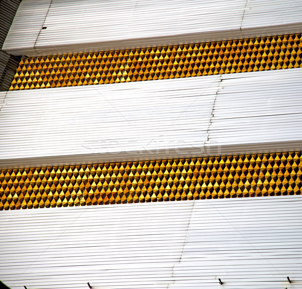 抽象的な 金属 金 バンコク 寺 タイ ストックフォト © lkpro