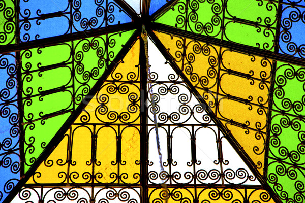玻璃 太陽 摩洛哥 光 非洲 窗口 商業照片 © lkpro