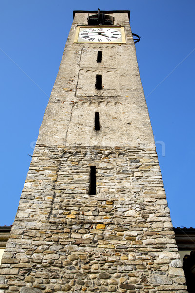 Stok fotoğraf: Eski · soyut · İtalya · duvar · kilise