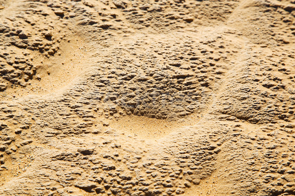 Marrom secar areia deserto Marrocos Foto stock © lkpro
