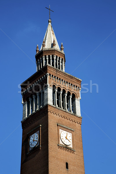 castellanza old  and church tower bell sunny day  Stock photo © lkpro