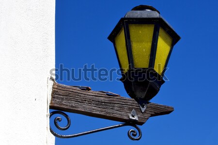 street lamp colonia del sacramento  uruguay Stock photo © lkpro