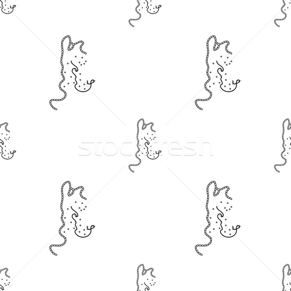 Baktériumok vírus végtelen minta absztrakt orvosi természet Stock fotó © logoff