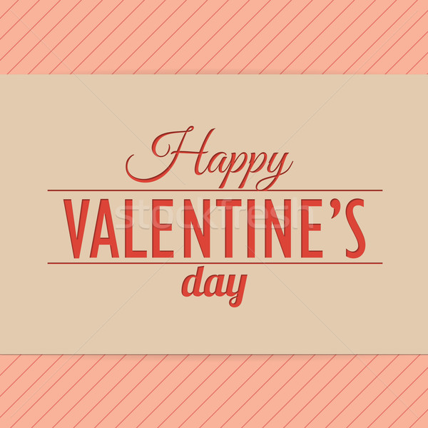 Valentijnsdag vintage hart achtergrond kunst Rood Stockfoto © logoff