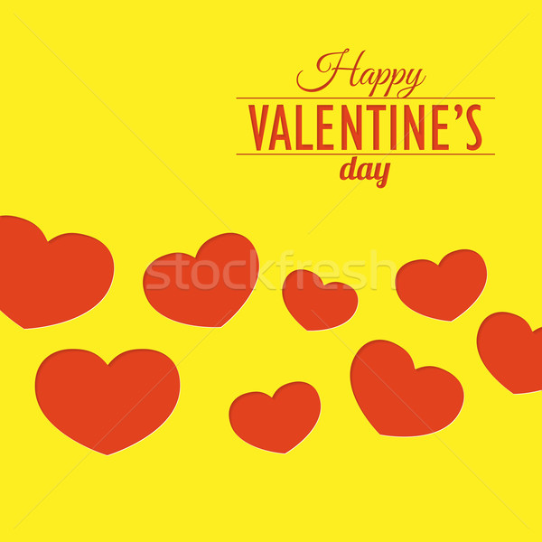 Heart for Valentine's Day card Stock photo © logoff