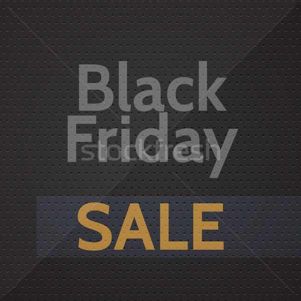 Black friday vente technologie affaires design métal [[stock_photo]] © logoff