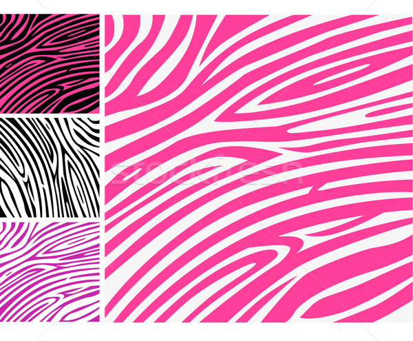 Pink Zebra Skin Animal Print Pattern
 Stock photo © lordalea