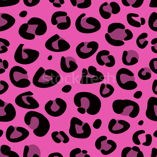 Seamless Pink Leopard Texture Pattern
 Stock photo © lordalea