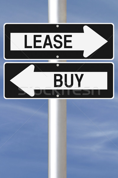Lease or Buy  Stock photo © lorenzodelacosta