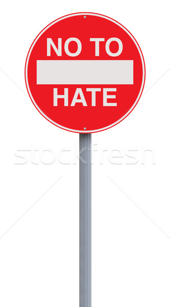No to Hate
 Stock photo © lorenzodelacosta