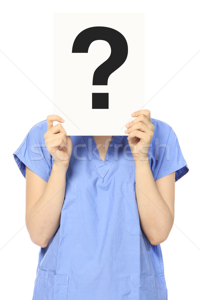 Medical Person With A Question  Stock photo © lorenzodelacosta